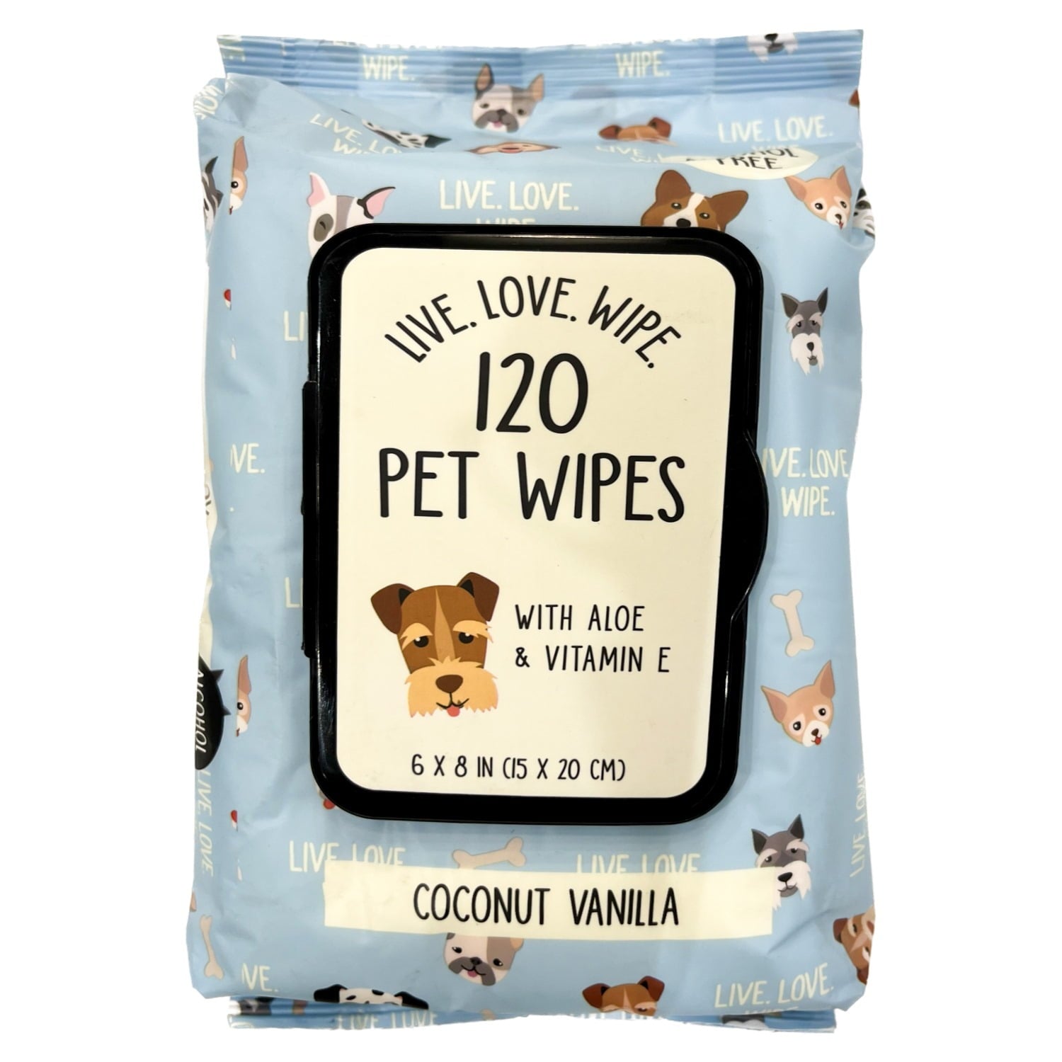 Cleansing Deodorizing Pet Wipes 120 ct. Precious Tails