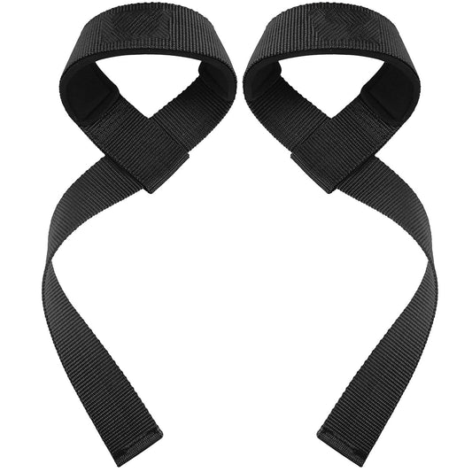 Wrist Straps for Weight Lifting - Lifting Straps for Weightlifting | Gym Wrist Wraps with Extra Hand Grips Support for Strength Training | Bodybuilding | Deadlifting